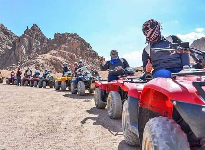 Motorata nel deserto al tramonto da Port Ghalib