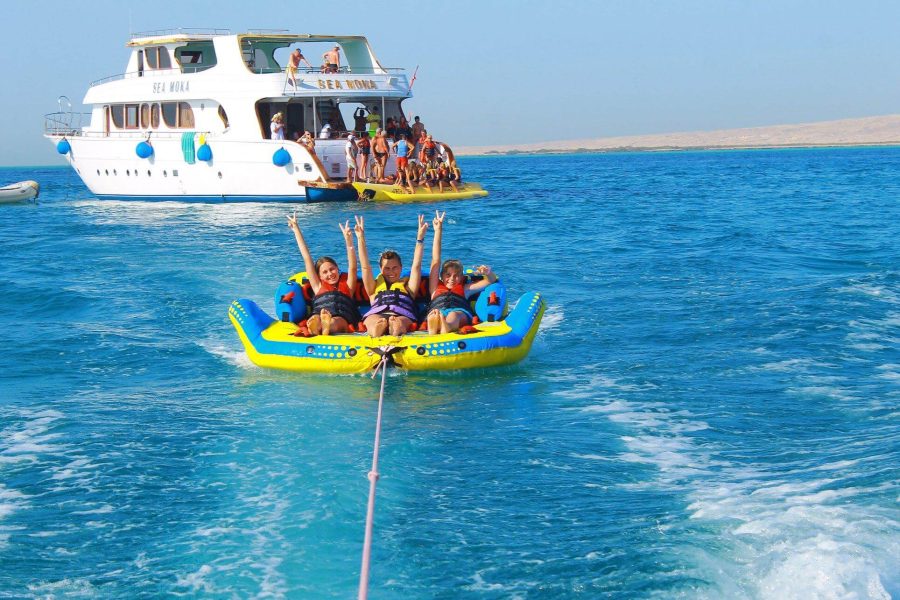 Tube Boat Ride Sharm El Sheikh Red Sea Water Sport