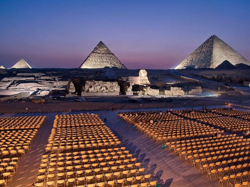 Spettacolo Suoni e Luci alle Piramidi di Giza