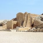piramide a gradoni di Zoser a Saqqara di giza