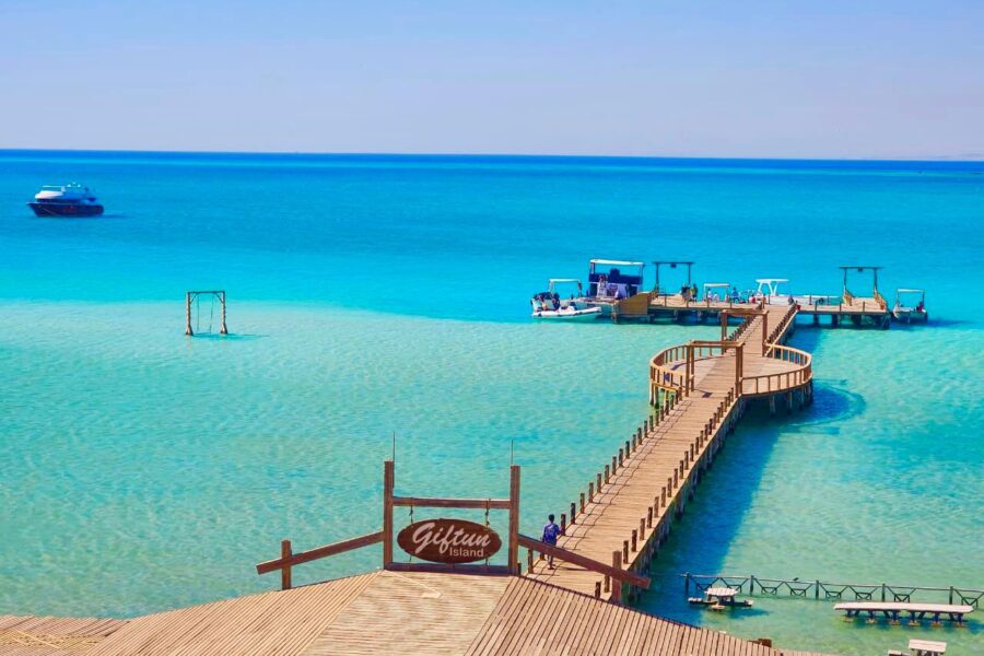 Orange Bay con immersione e snorkeling da Sahl Hasheesh