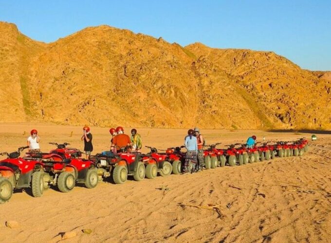 Motorata in Quad a Dahab: Avventura Guidata nel Deserto
