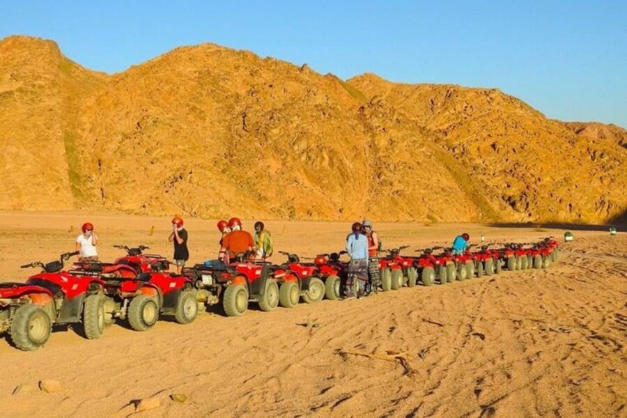Motorata in Quad a Dahab: Avventura Guidata nel Deserto